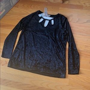 Como Vintage Women’s XL Velour Top